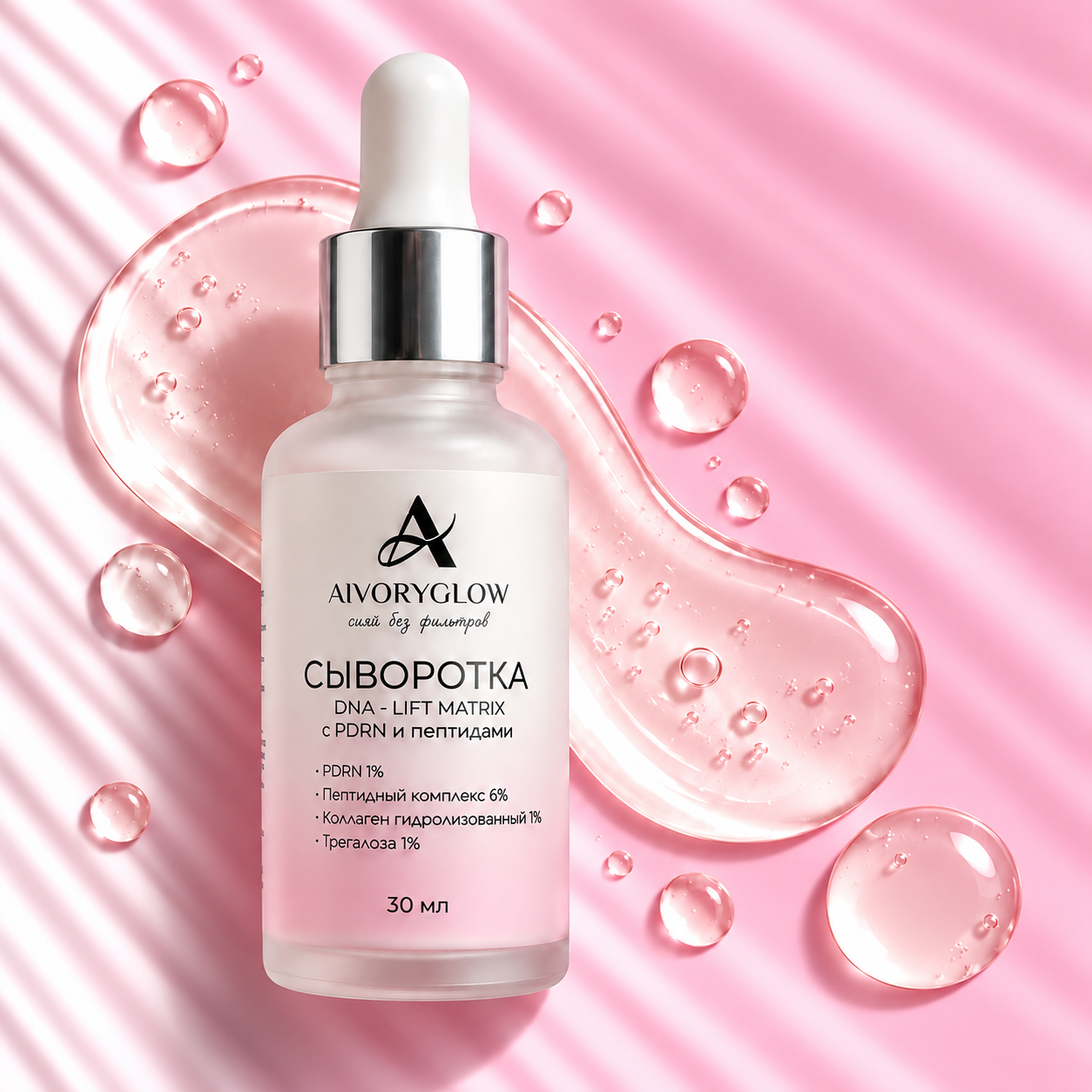 Сыворотка AIVORYGLOW DNA Lift Matrix с PDRN и пептидами