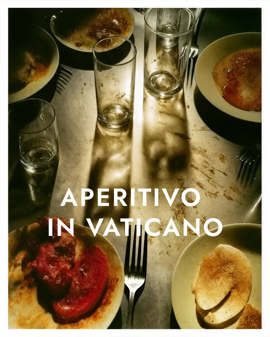 Пост Aperitivo in Vaticano с накрытым столом