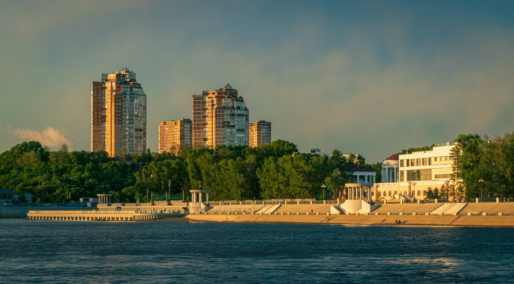 Хабаровск, набережная Амура