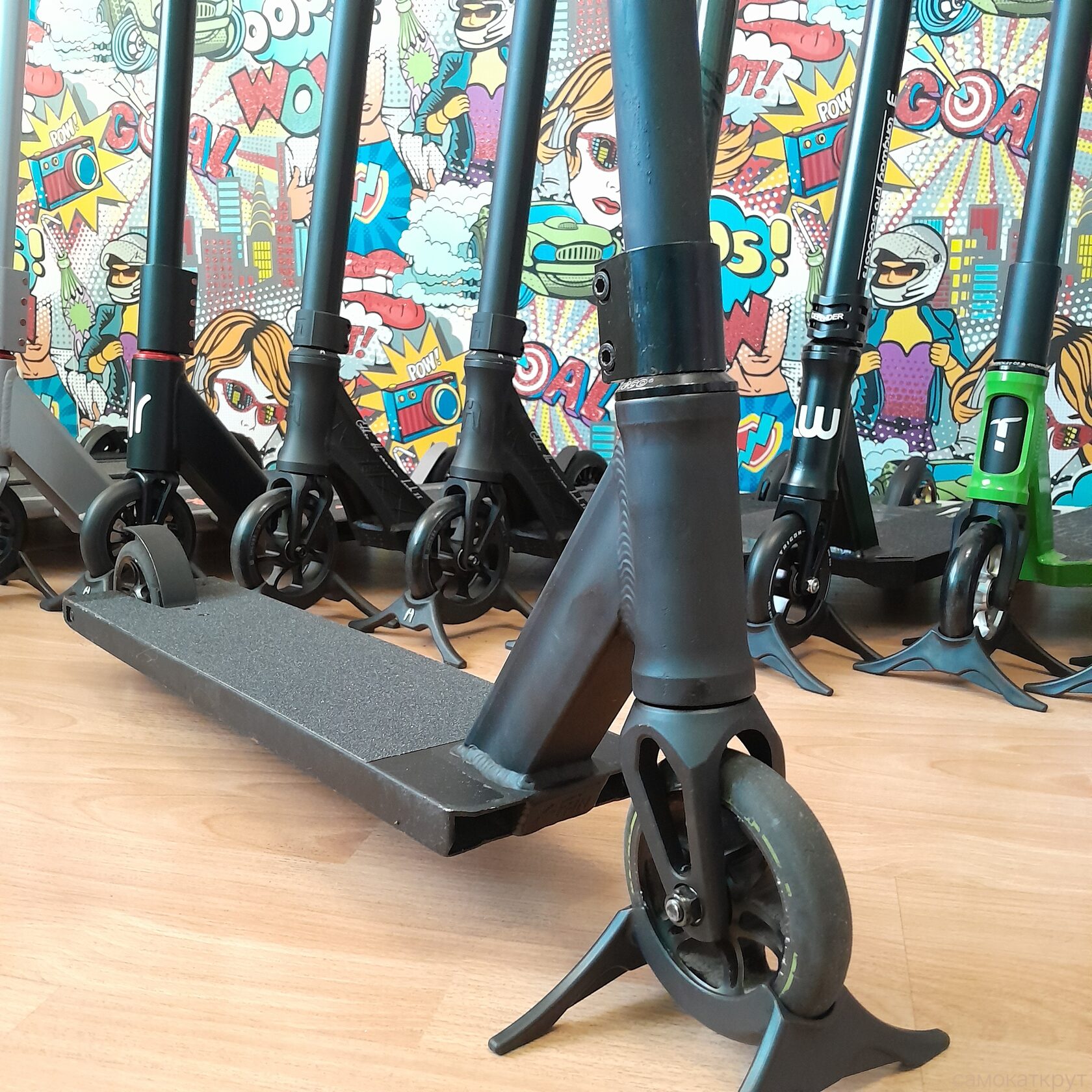 Tech team voodoo бу трюковой самокат стрит