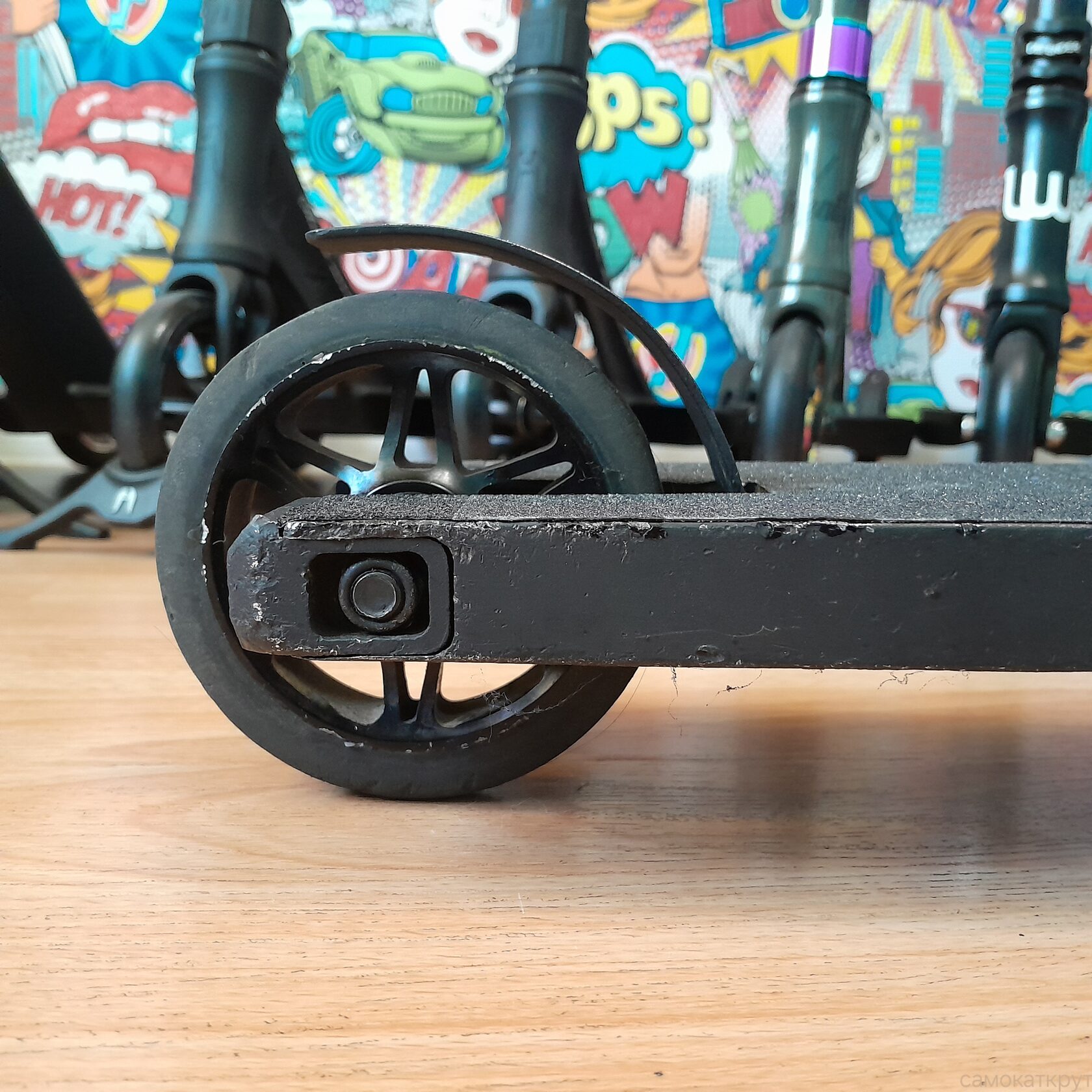 Tech team voodoo бу трюковой самокат стрит