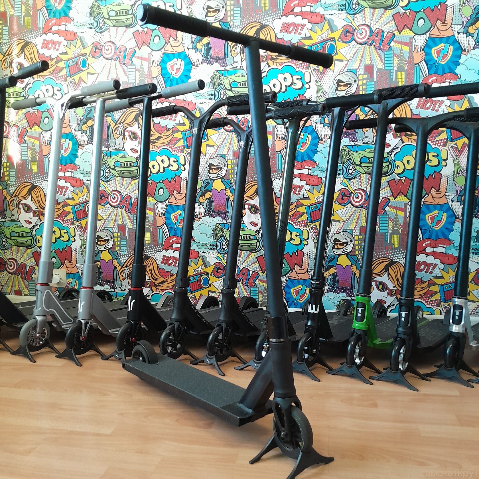 Tech team voodoo бу трюковой самокат стрит