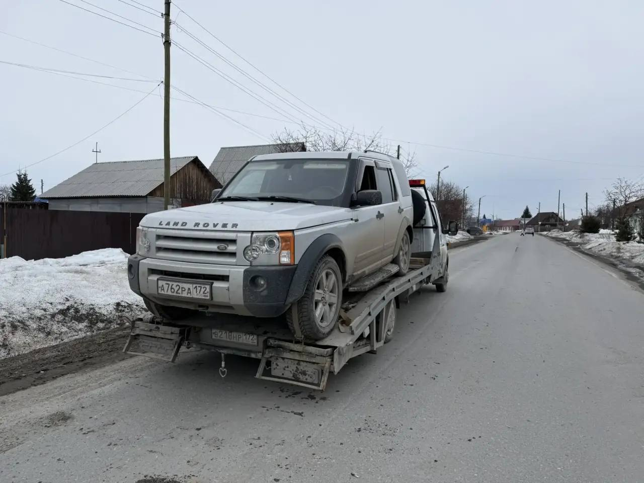 Эвакуация по трассе Тюмень-Омск Р-402