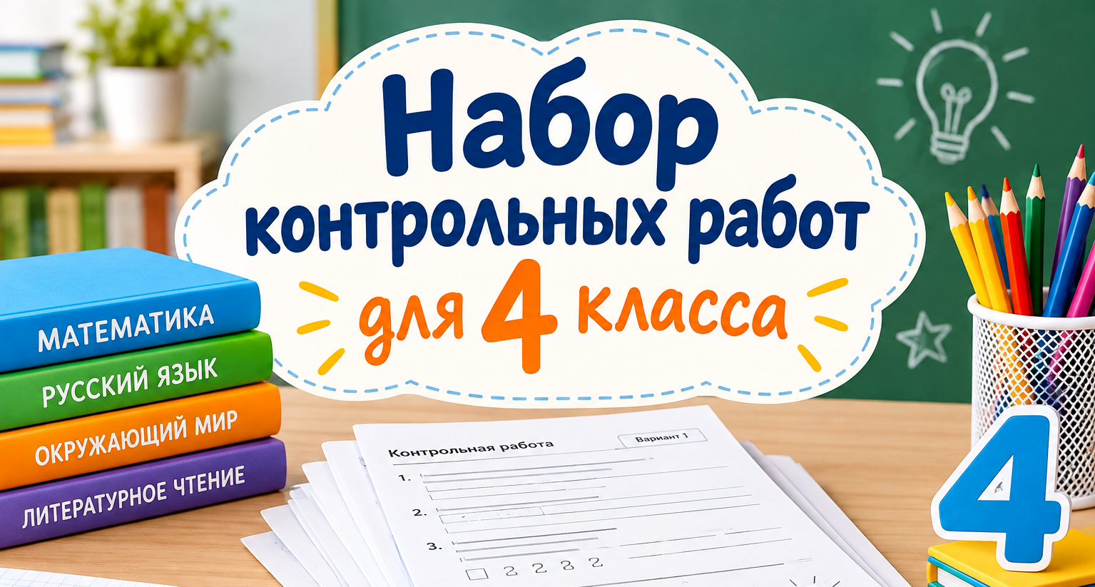 Контрольные работы для 4 класса