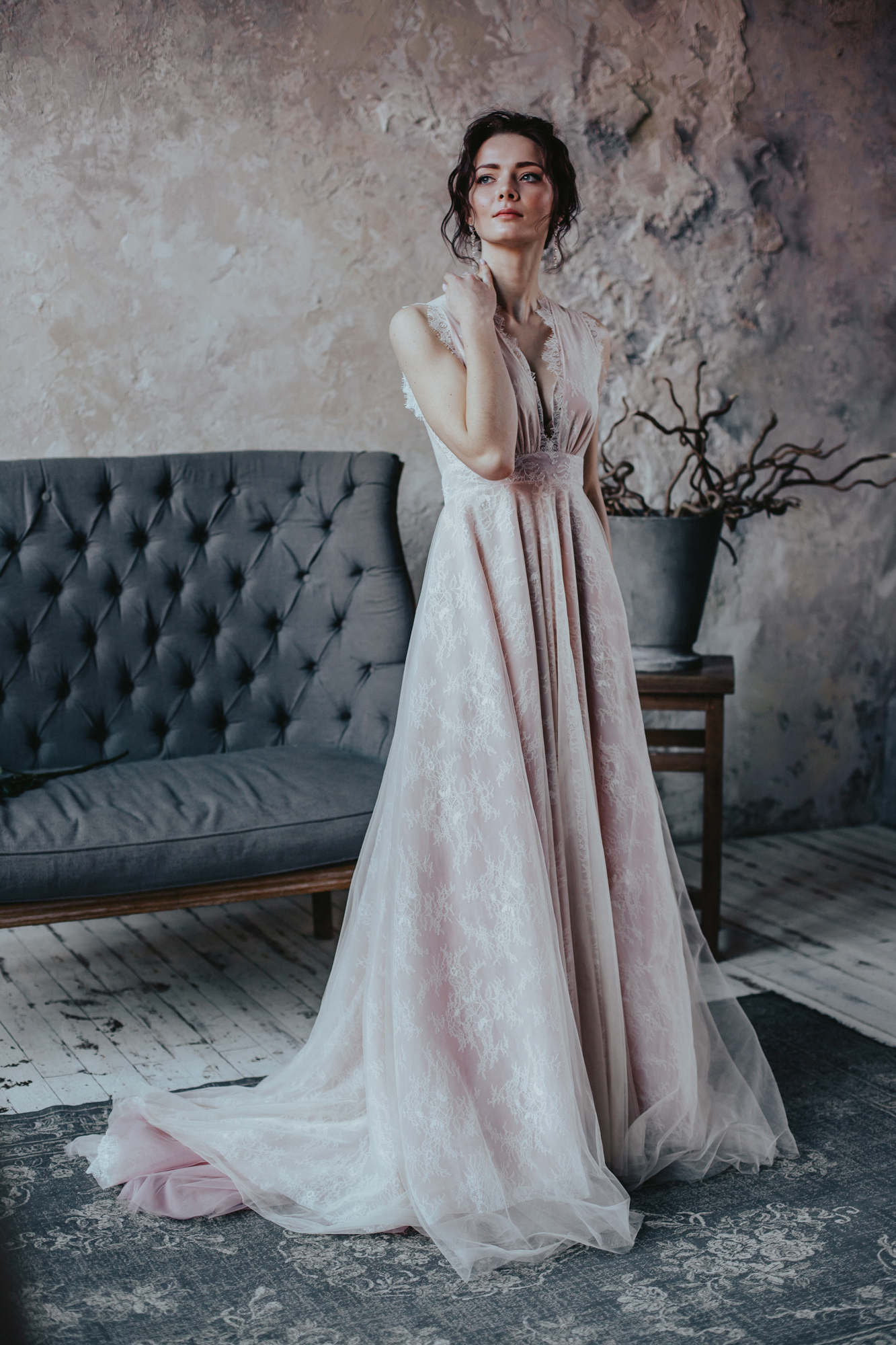 Невеста в стиле винтаж