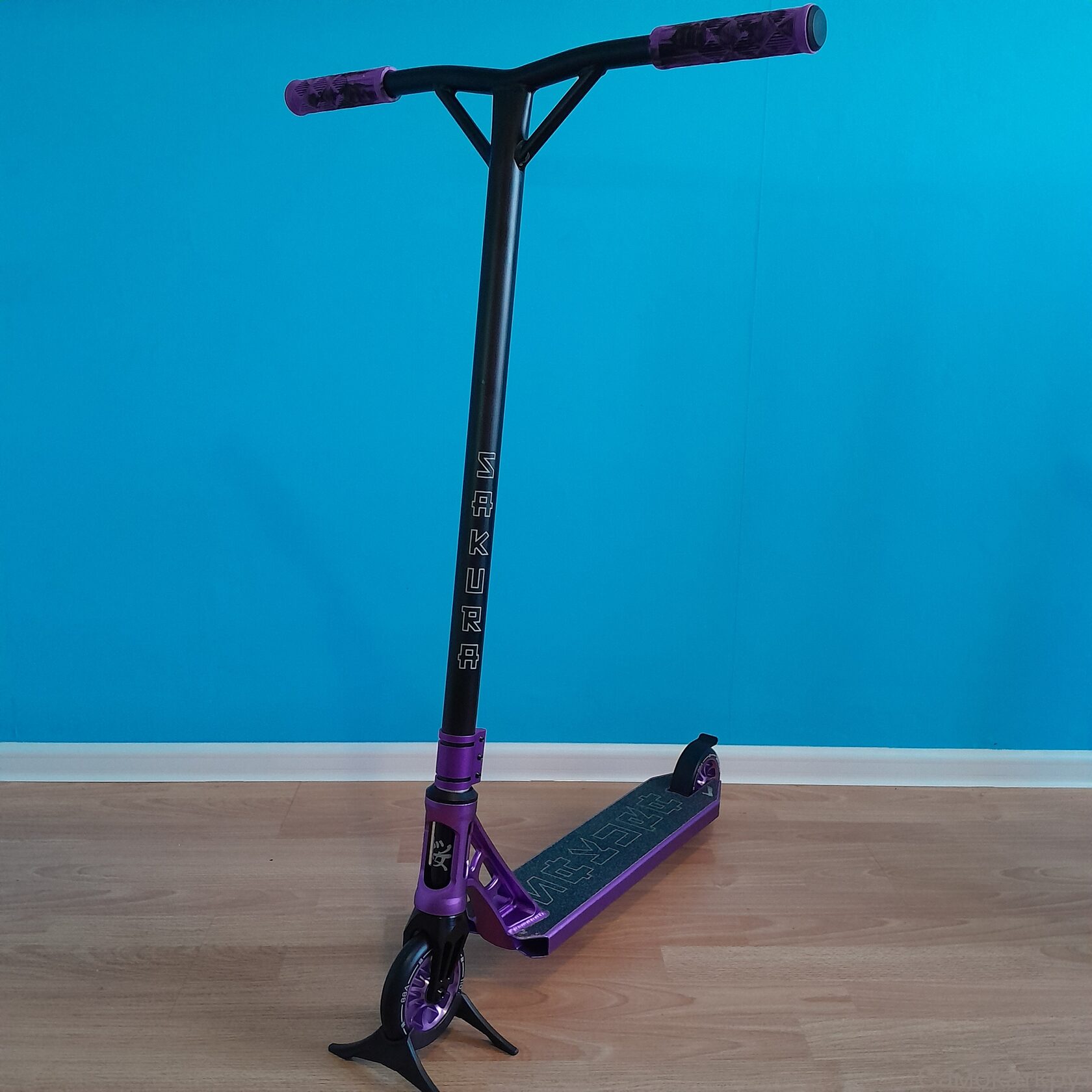 Трюковьй самокат Haevner Sakura фиолетовый