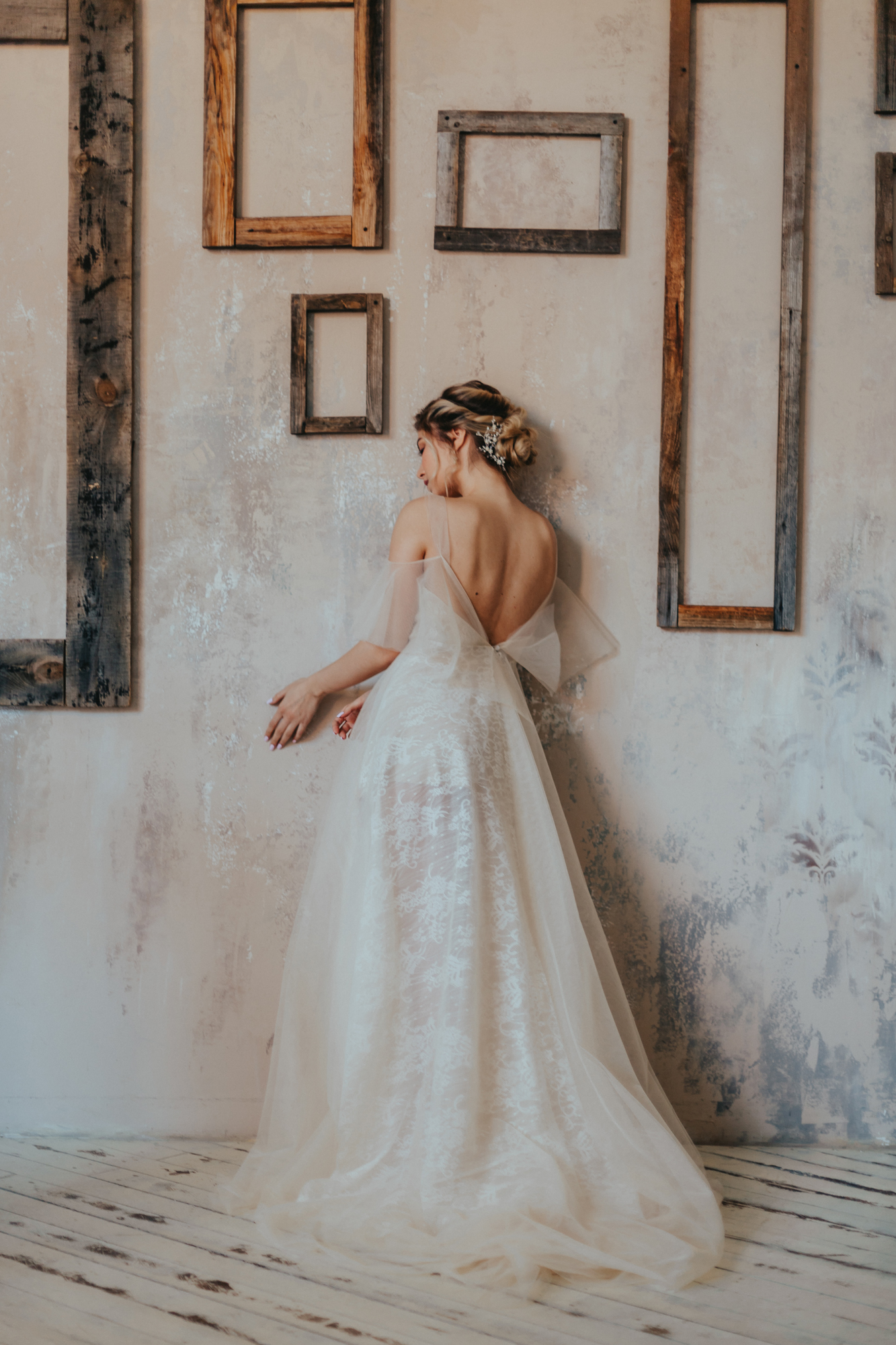 Платье невесты в стиле бохо шик