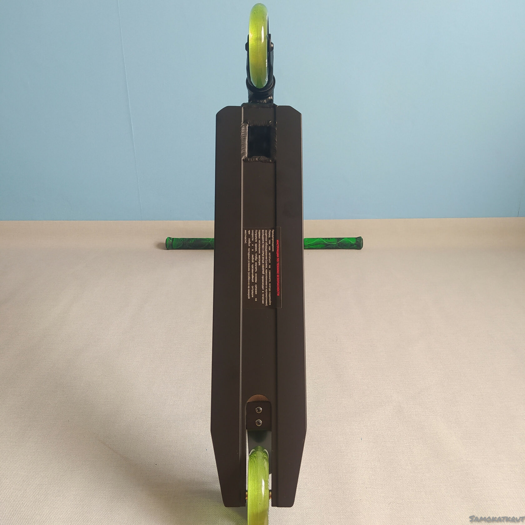 Самокат трюковый Stattum Ninja зелёный 