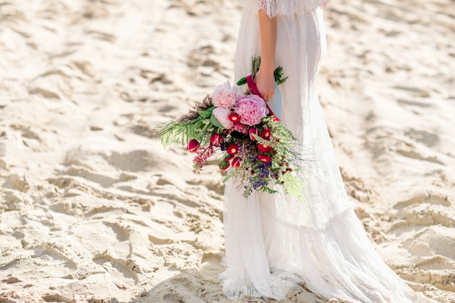 платье на свадьбу бохо