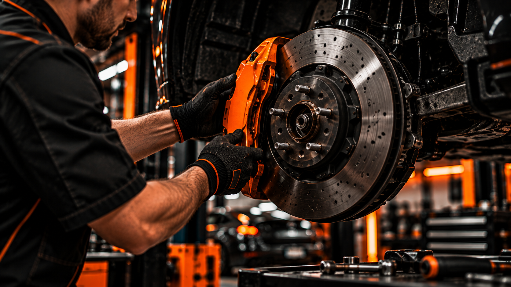 Ремонт тормозной системы автомобиля в AutoHub в Туле