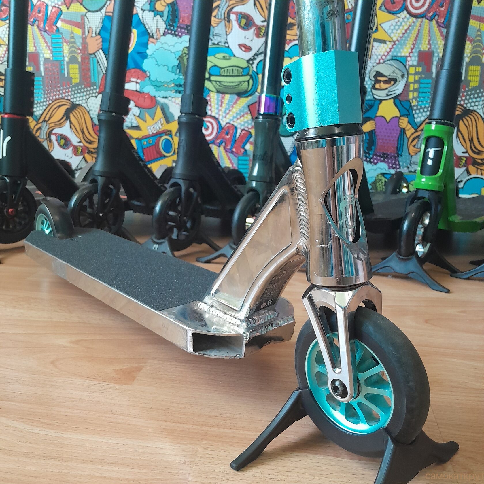 Vokul saga бу трюковой самокат