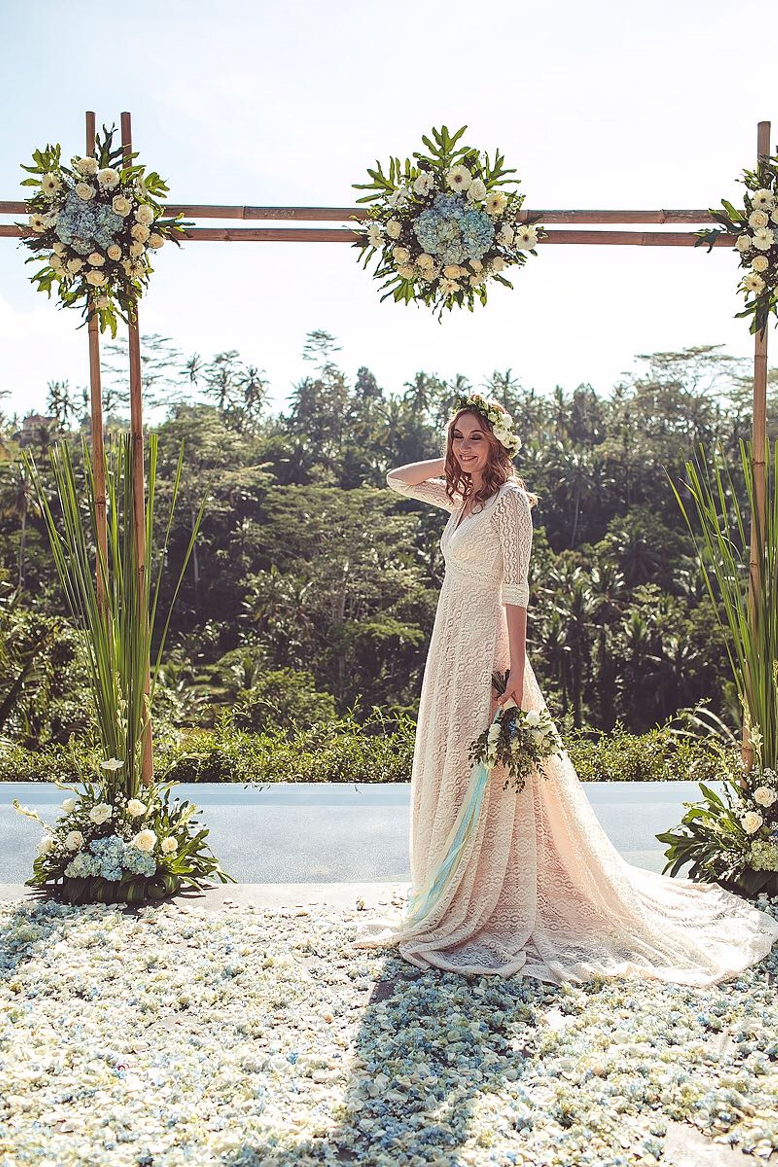 Платье в стиле рустик