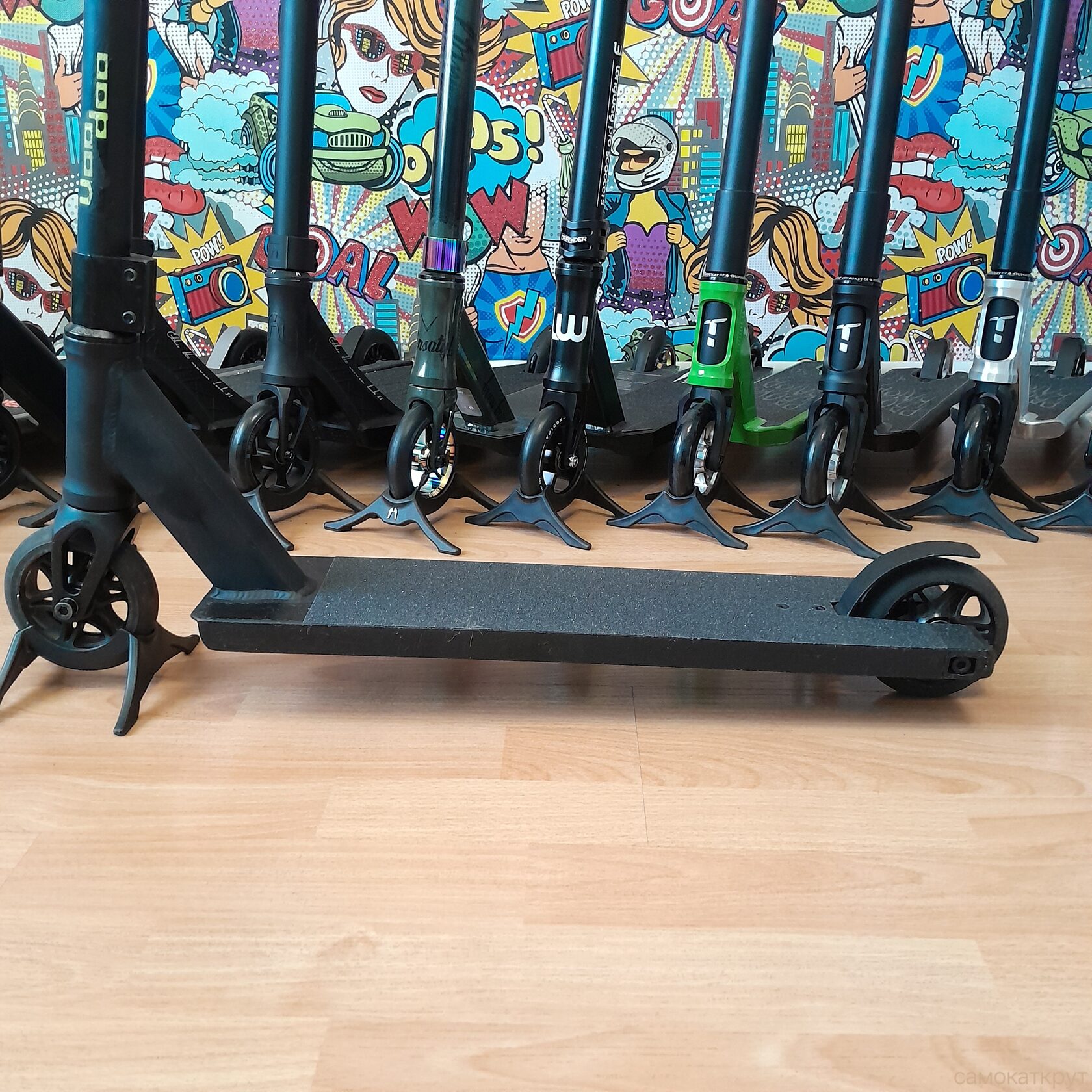 Tech team voodoo бу трюковой самокат стрит