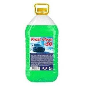 Зелёная канистра незамерзайки Frost Clean −30, 5 л
