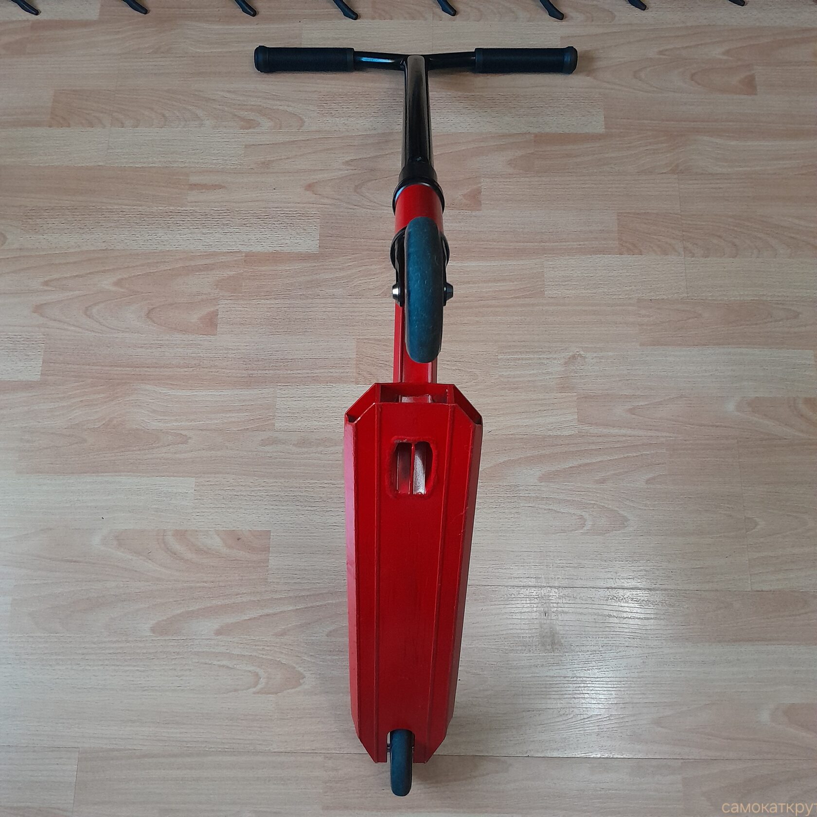 Красный ihc бу трюковой самокат стрит