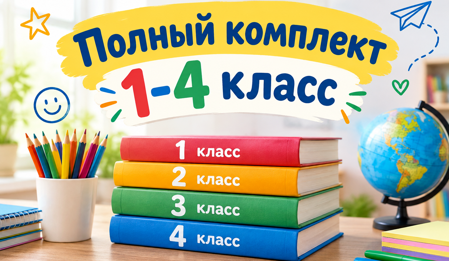 Полный комплект контрольных 1–4 класс