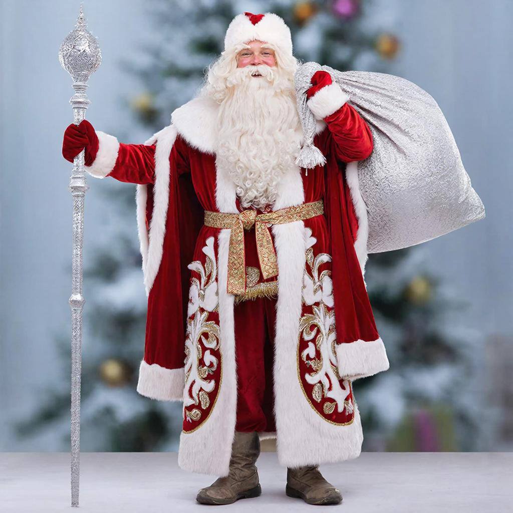 Профессиональный Дед Мороз в премиум костюме