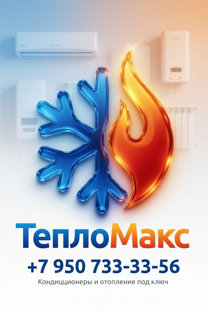 ТеплоМакс — Кондиционеры и отопление под ключ