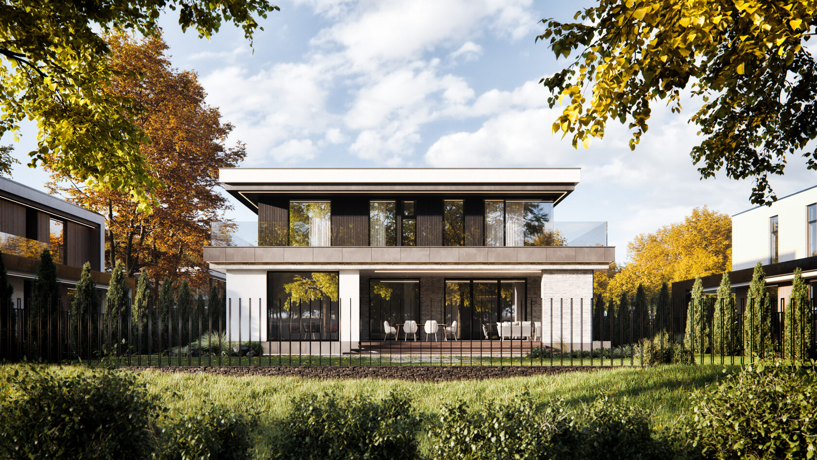 RIVIERA — архитектура резиденции HAUSEO