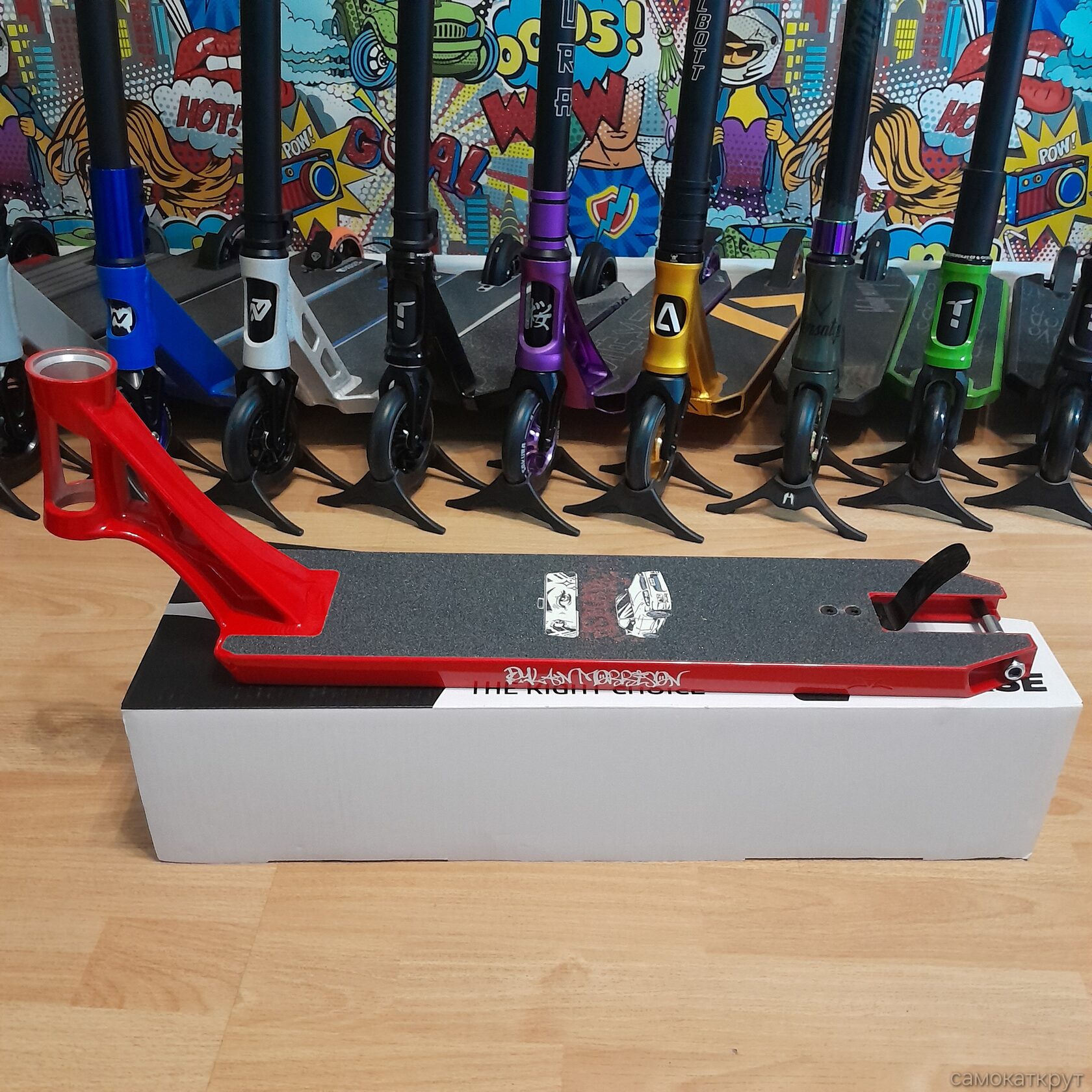 Дека AO Dylan Morrison V2 S Red 4.8x20