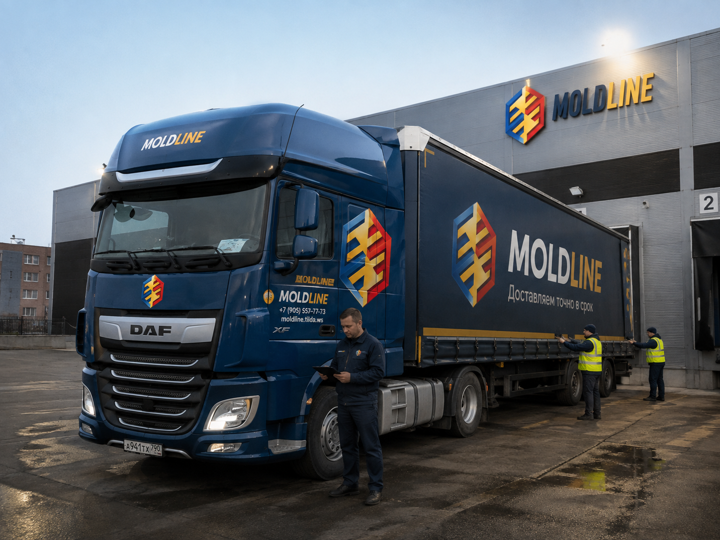 Moldline — перевозка и доставка