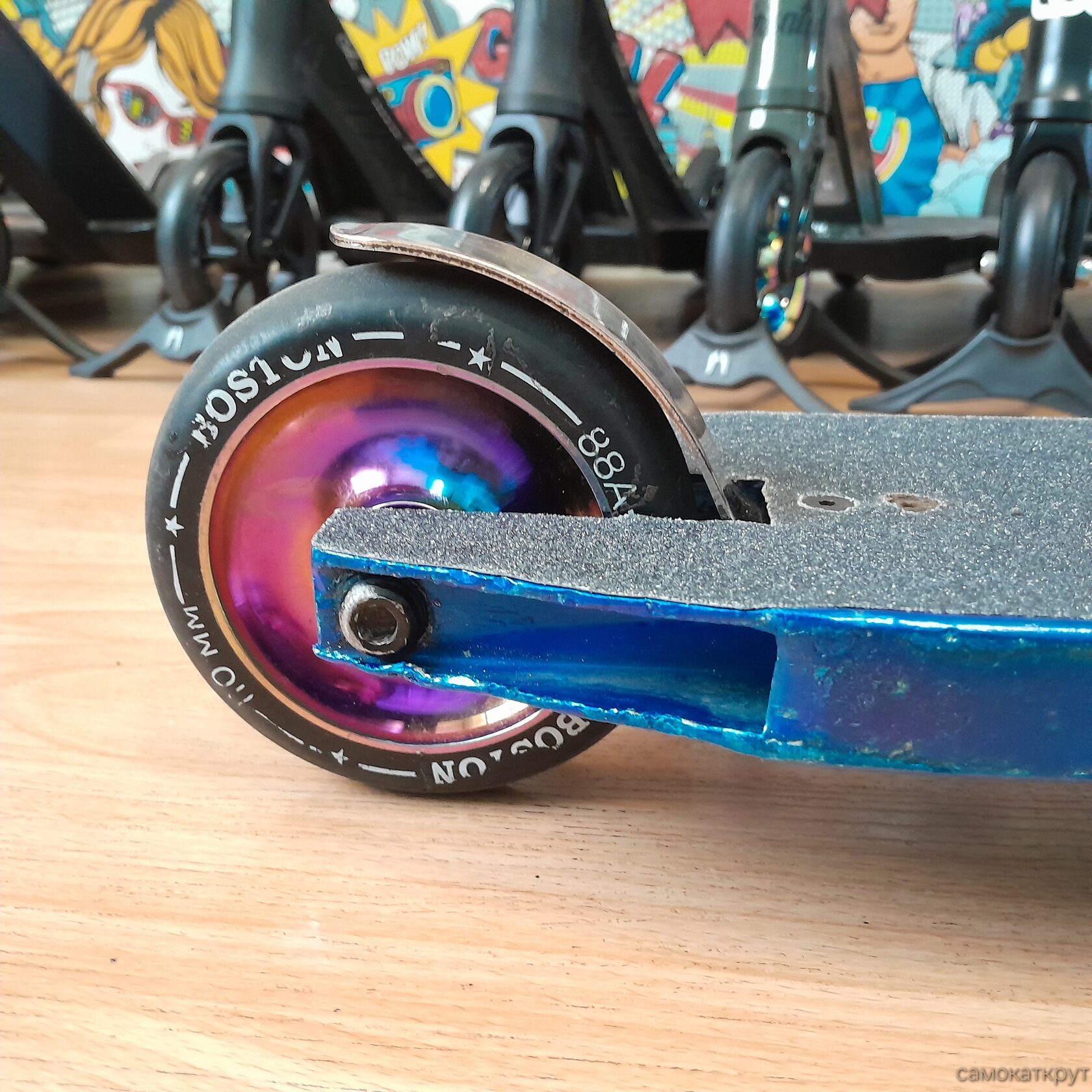 Кастом Drone/Ethic бу трюковой самокат