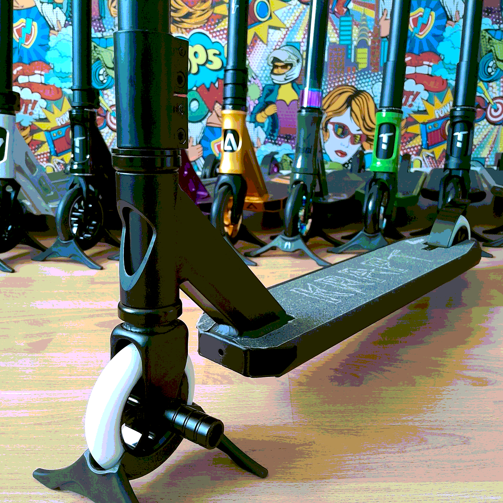 Трюковой самокат Haevner DETROIT кастом