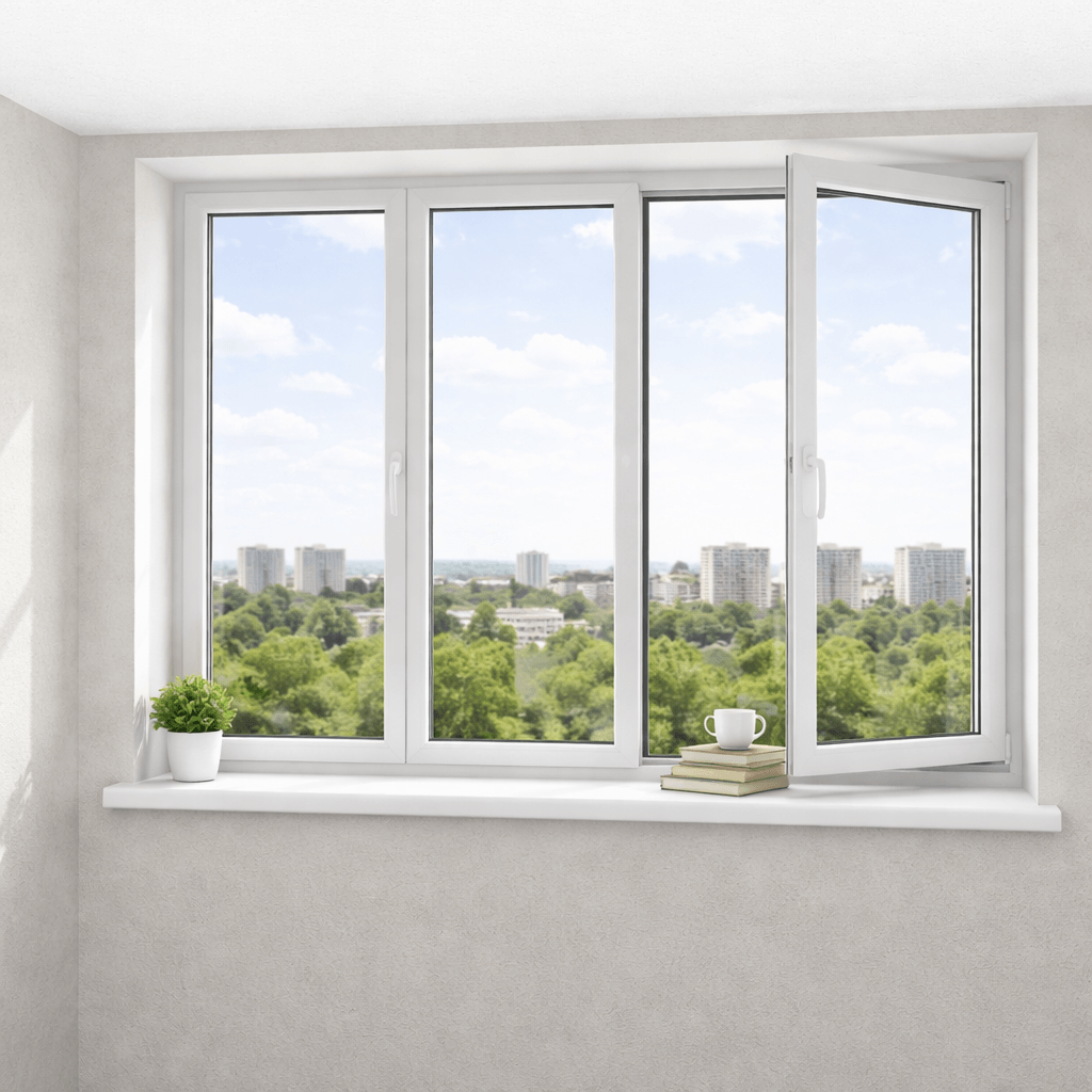 Пластиковые окна в интерьере