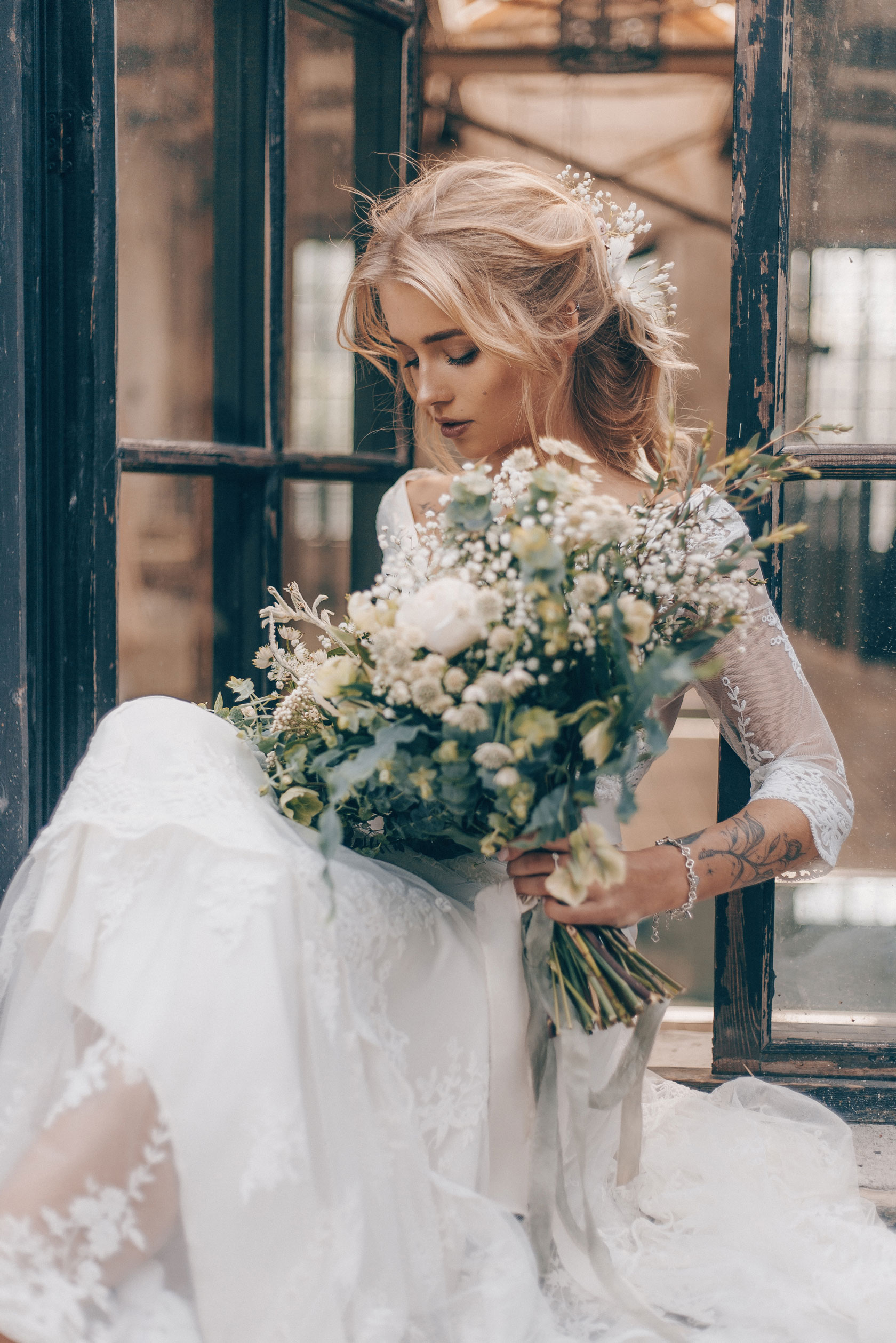 Свадебное платье хиппи шик