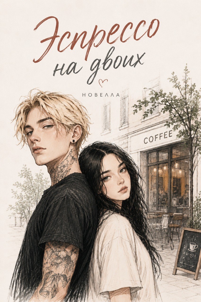 Обложка книги «Эспрессо на двоих»