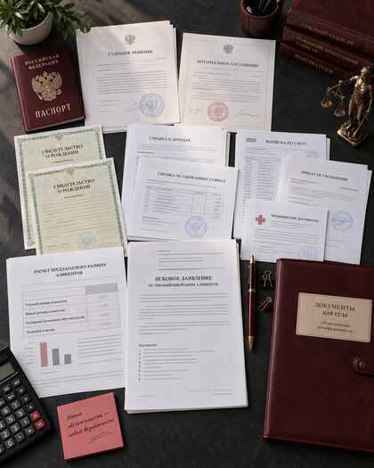 Документы для уменьшения алиментов