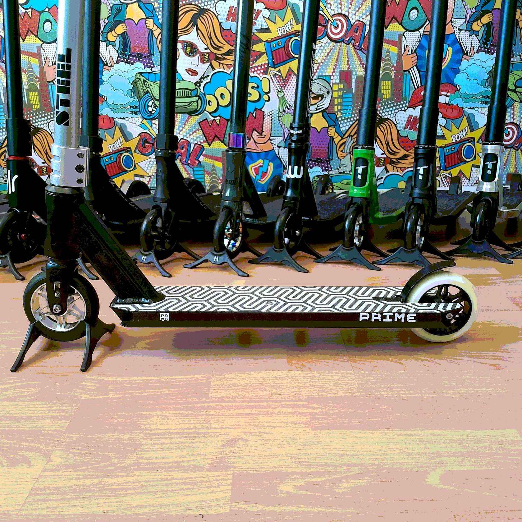 Prime park бу трюковой самокат