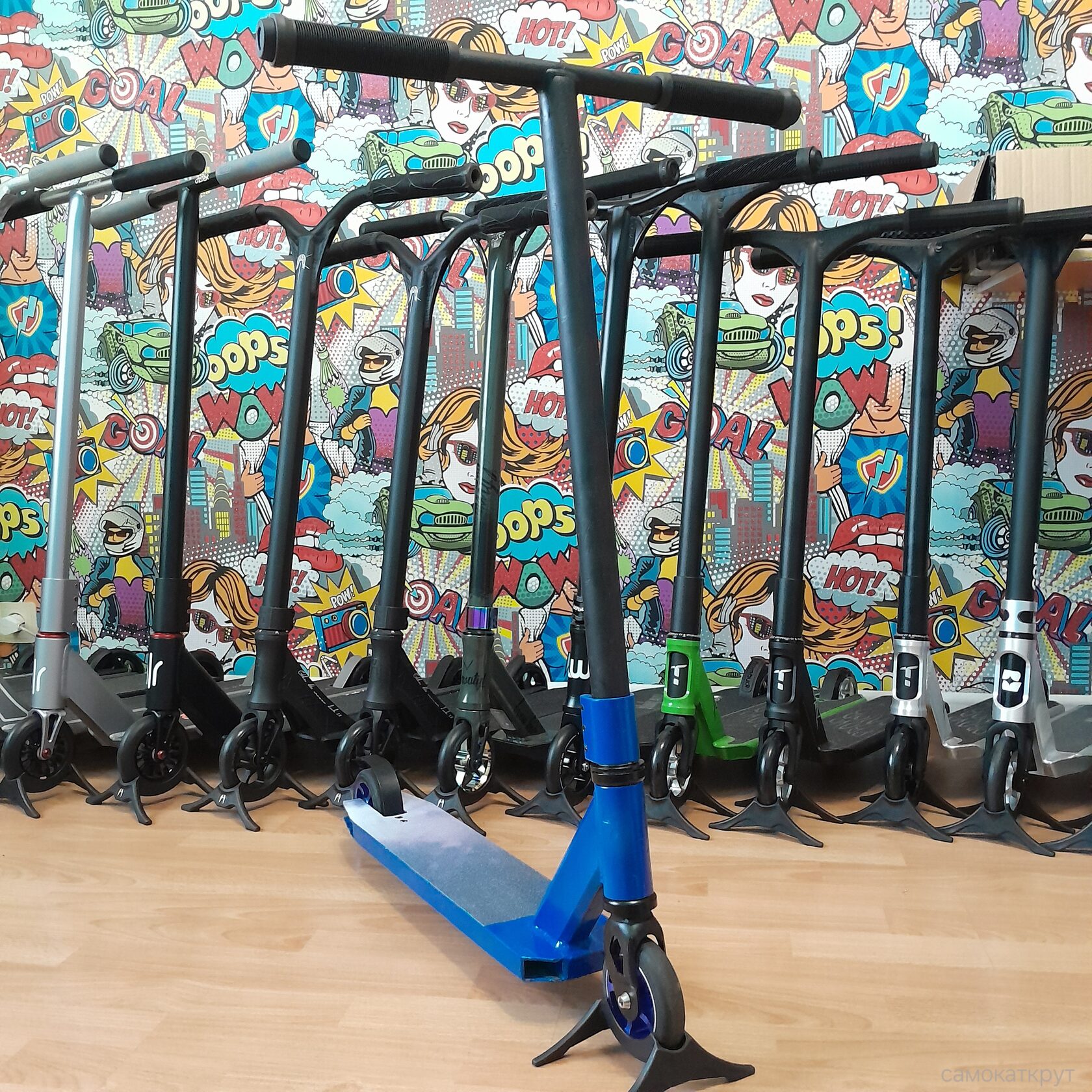 Plank triton бу трюковой самокат