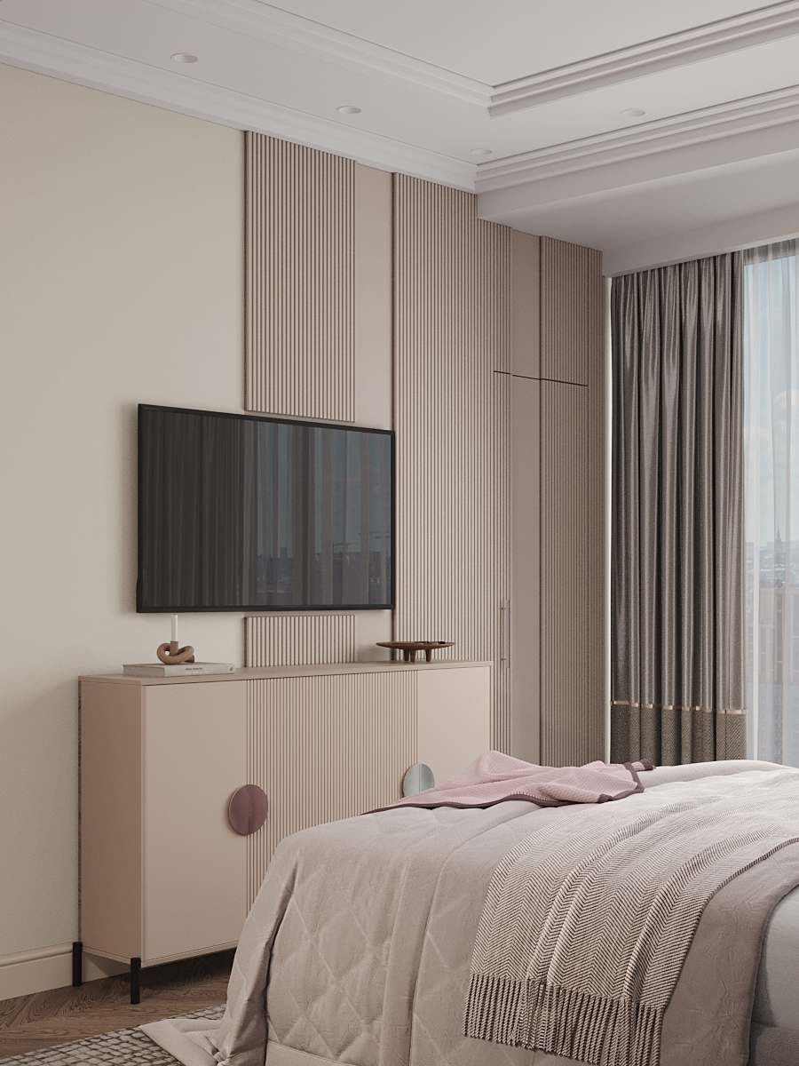 Трёхкомнатная квартира в ЖК «Sky House», вид 34
