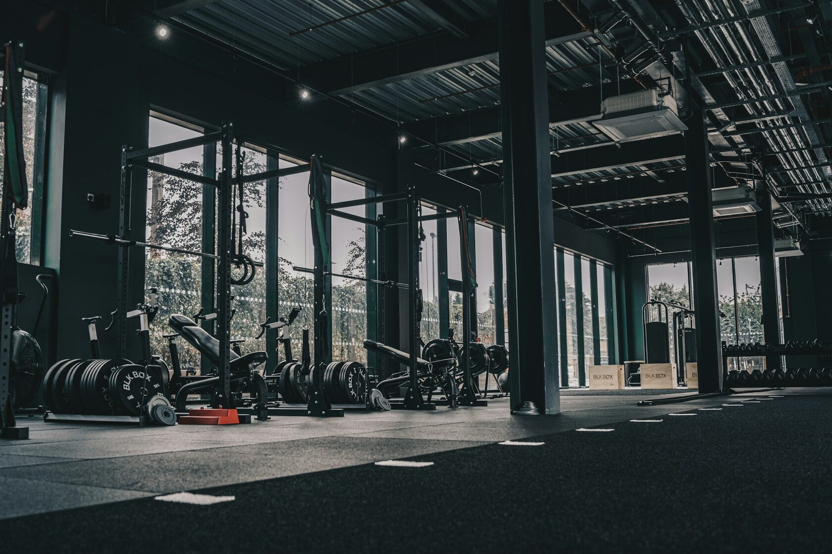Gym interior