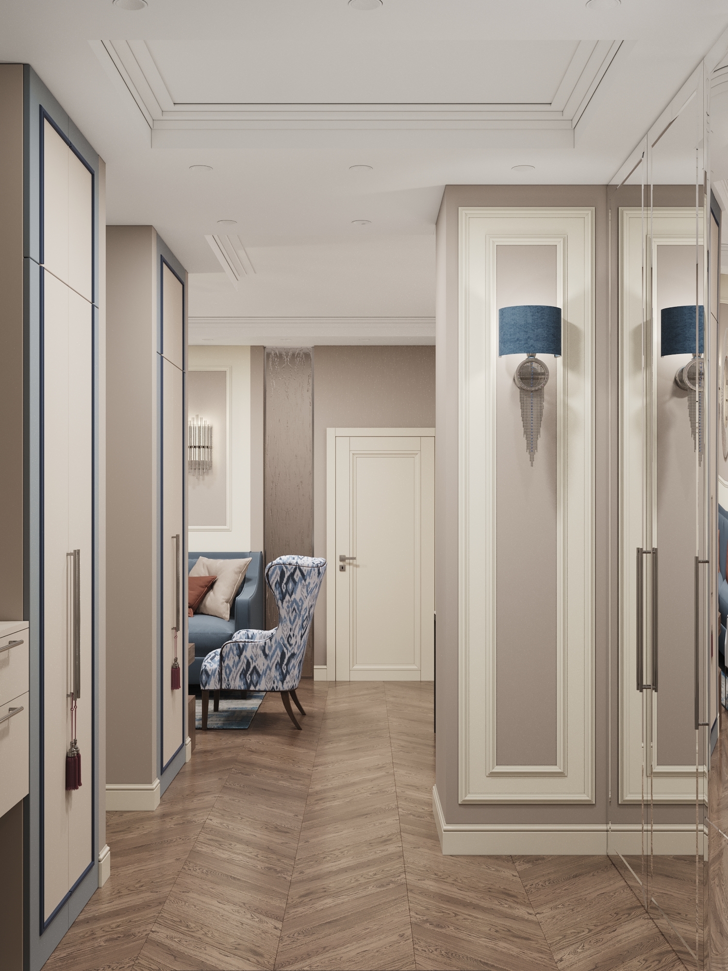 Трёхкомнатная квартира в ЖК «Sky House», вид 9