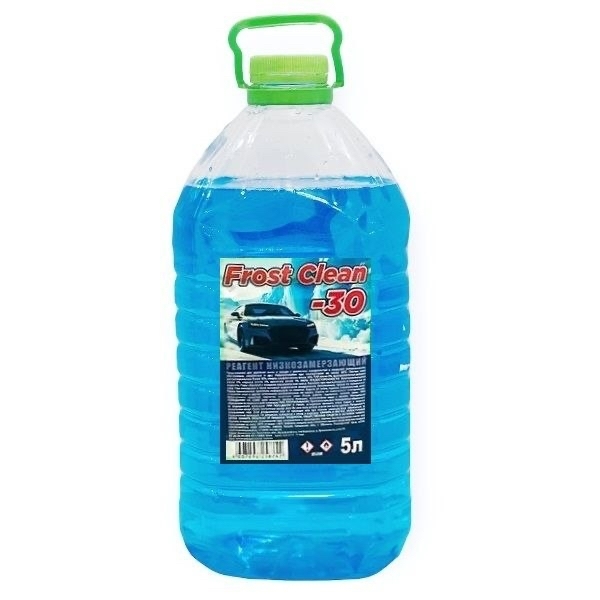 Синяя канистра незамерзайки Frost Clean −30, 5 л