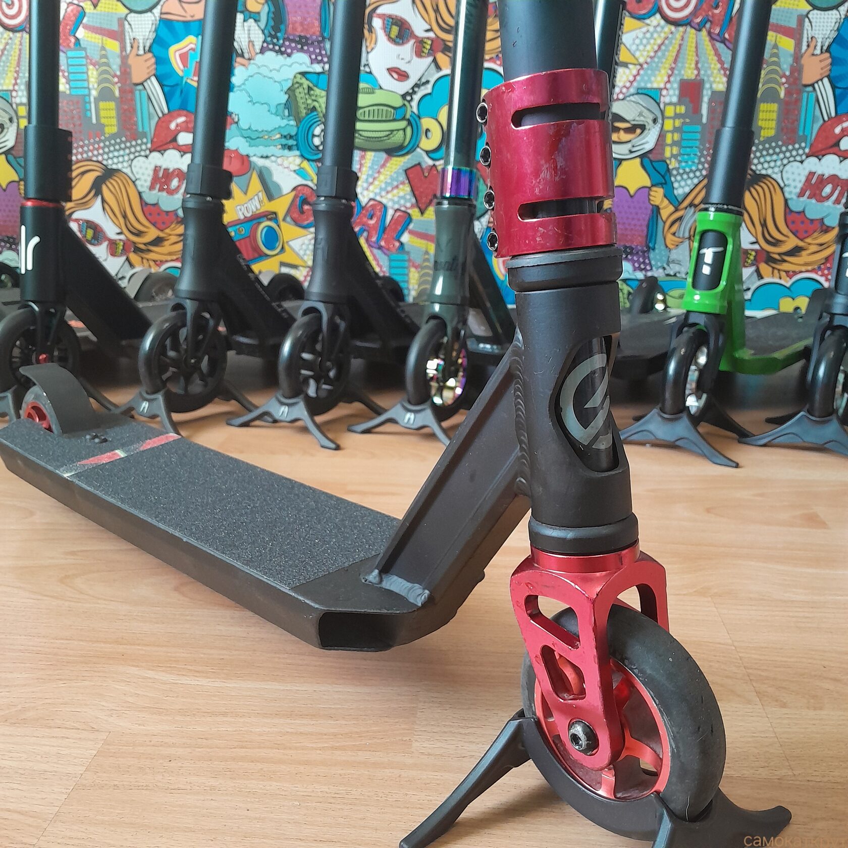 Oxelo mf1.8 бу трюковой самокат