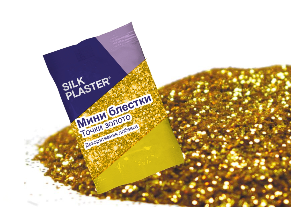 Декоративная добавка золотые точки
