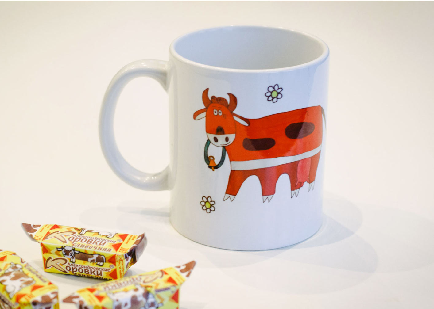 кружка с коровой