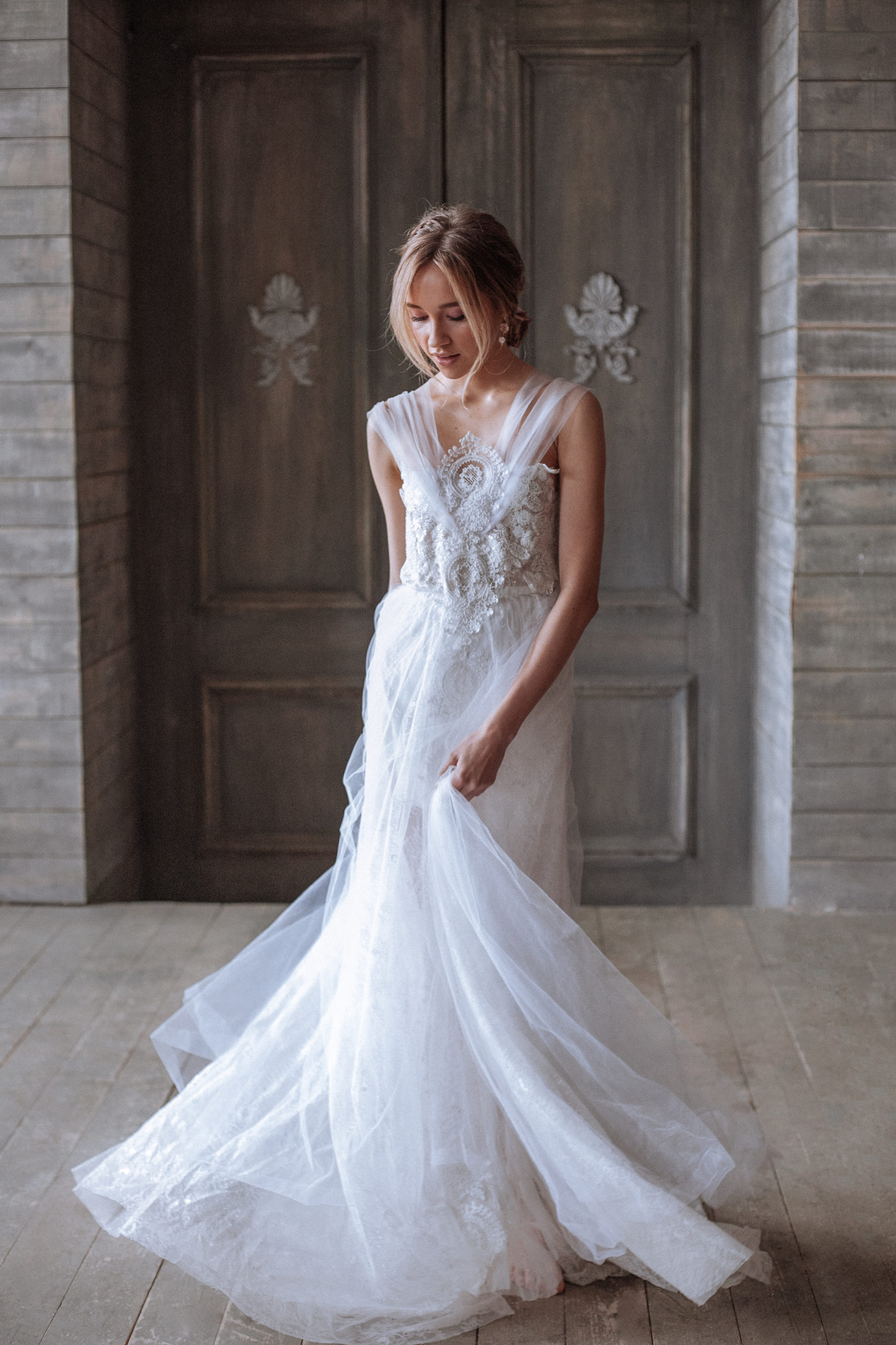 Платье невесты бохо шик