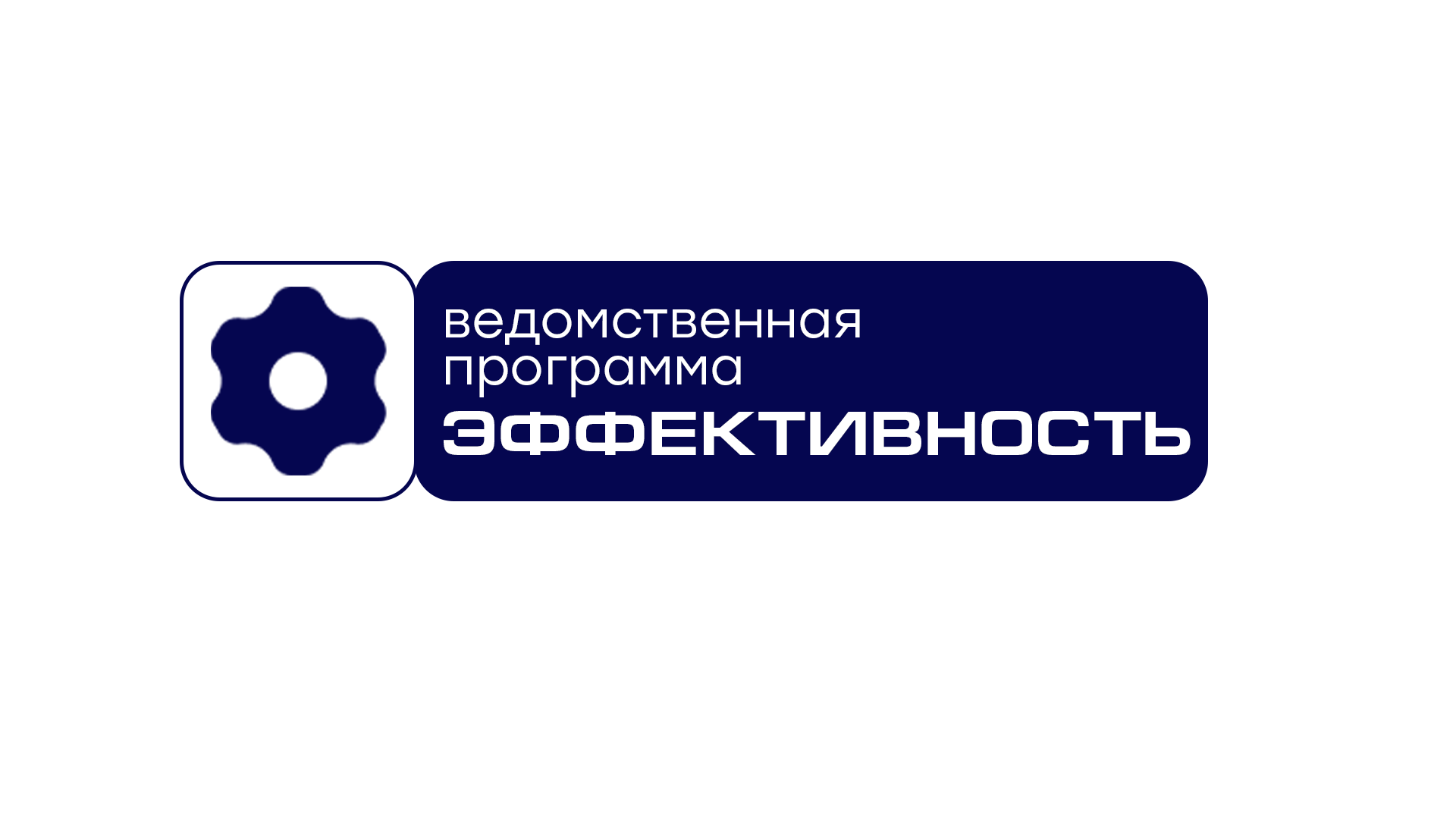 Знак ведомственной программы: эффективность управления
