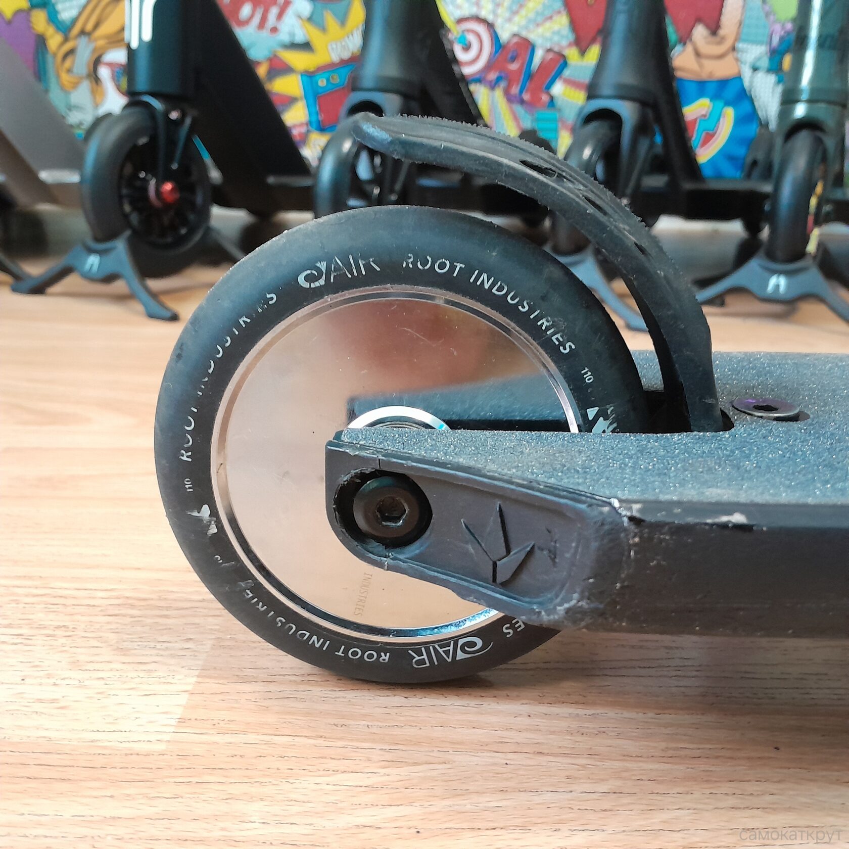 Кастом Blunt/Aztek бу трюковой самокат