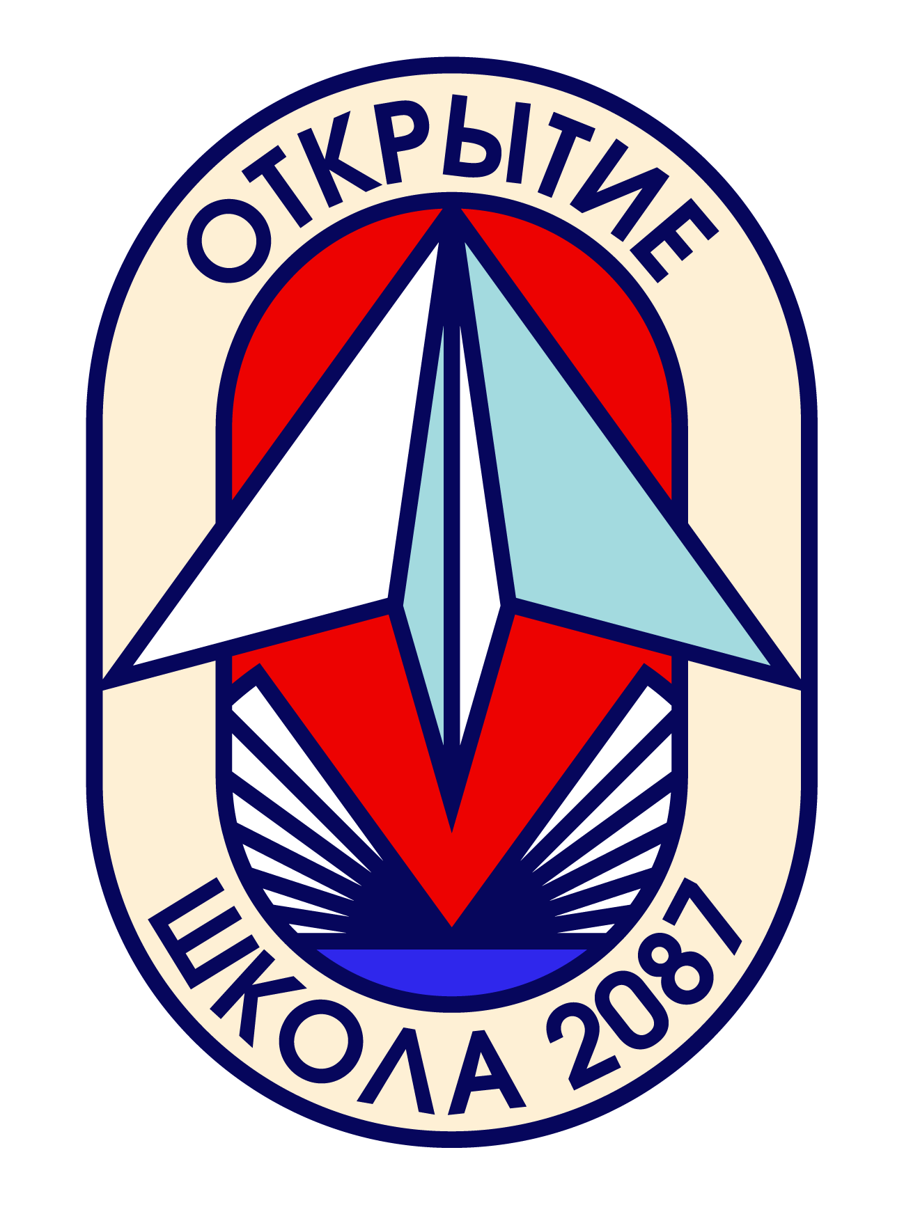Логотип школы 2087 «Открытие»