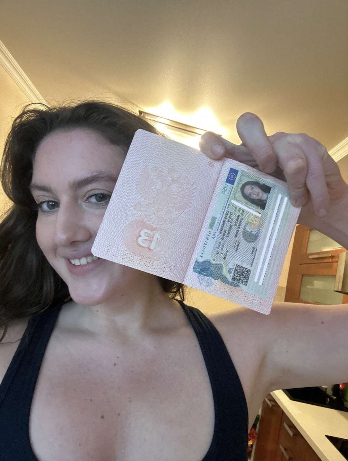 Арина — клиентка FranceVisa21