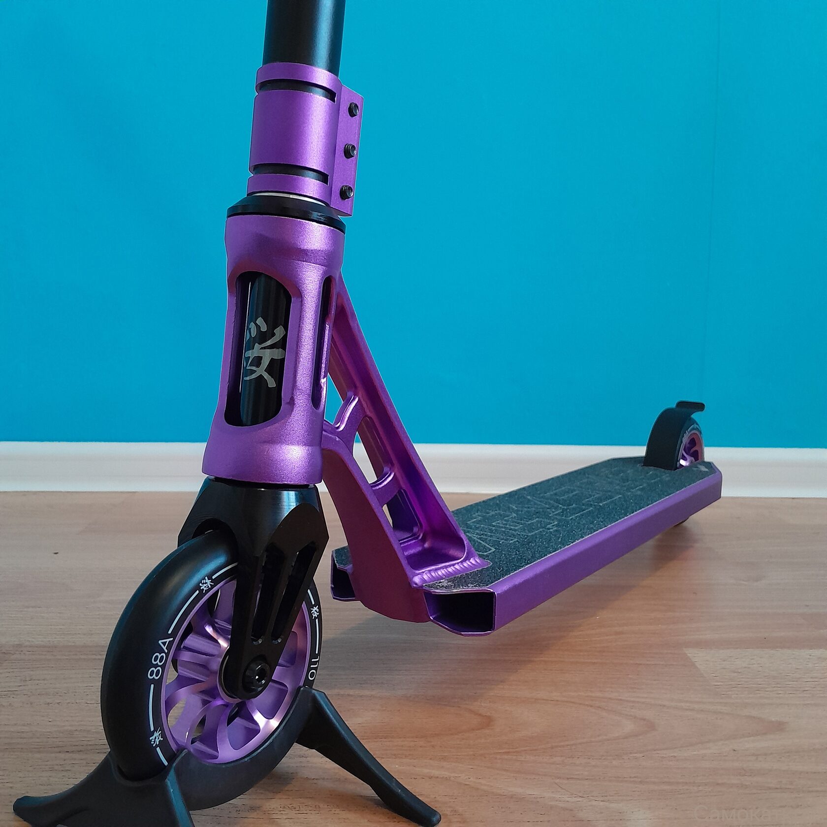 Трюковьй самокат Haevner Sakura фиолетовый
