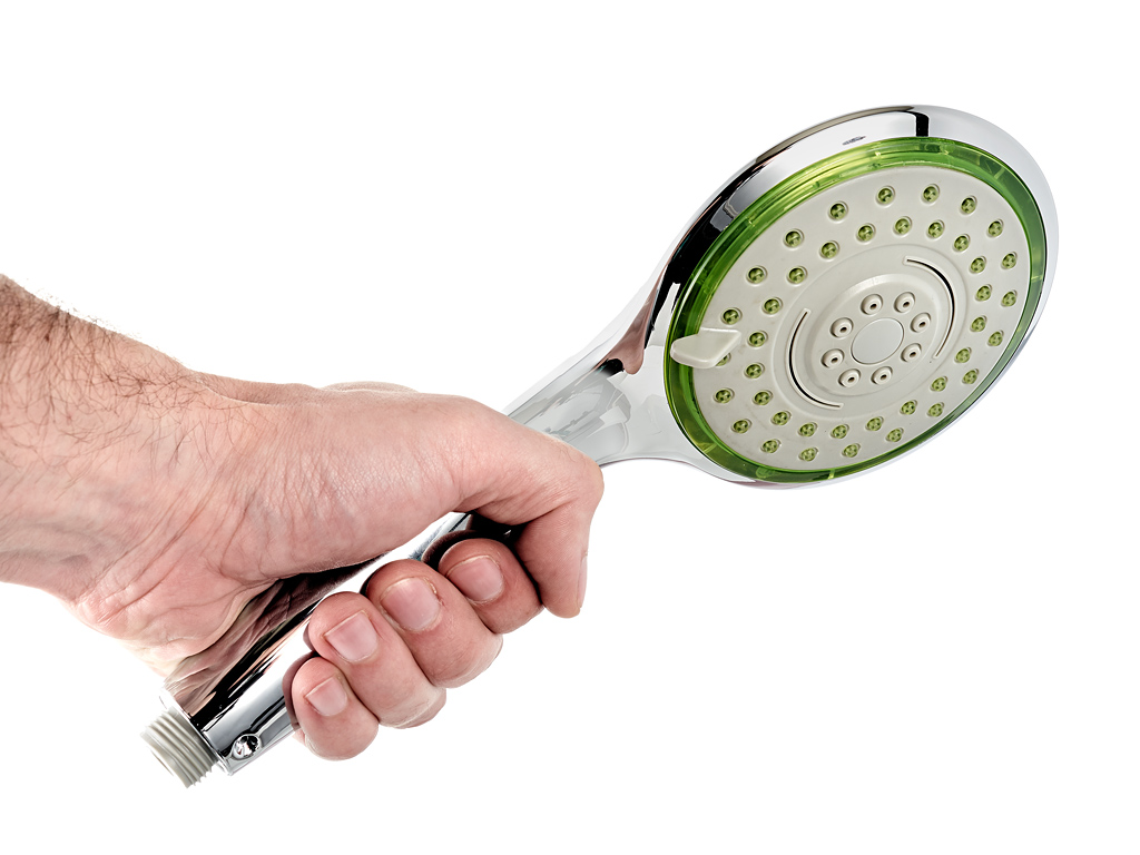 Душевая лейка с регулятором потока 