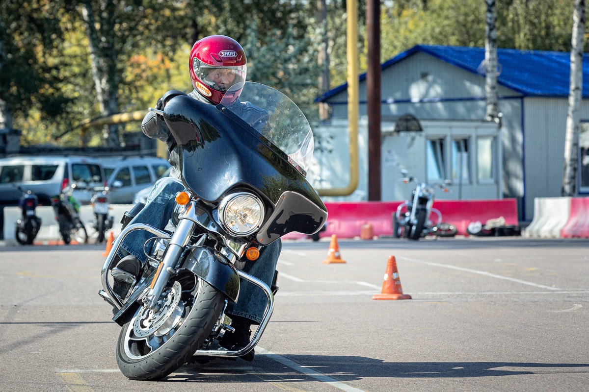 Обучение на мотоциклах Harley-Davidson — мотошкола «Мастер»