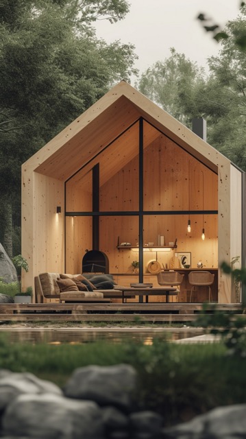 Дом каркасный