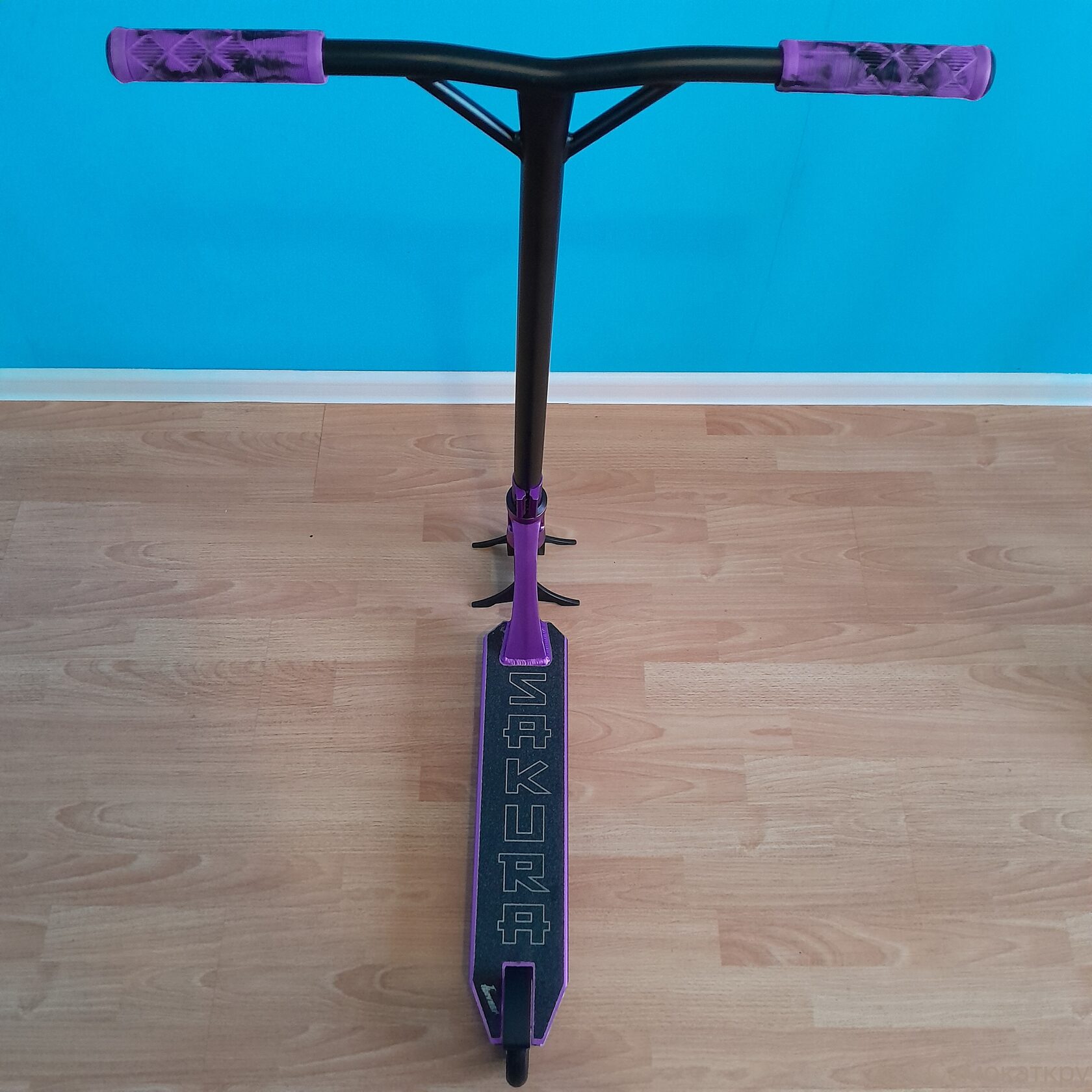 Трюковьй самокат Haevner Sakura фиолетовый